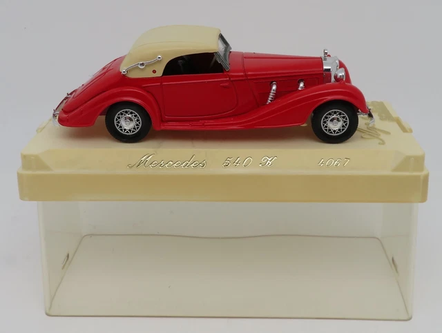 Mercedes 540 K 1939 1/43 Solido – Voiture Miniature En Métal Boîte Carton