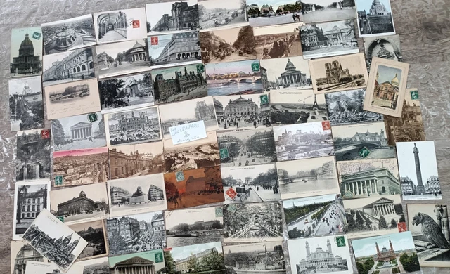 Superbe Lot de 100 CPA de Paris n0 2
