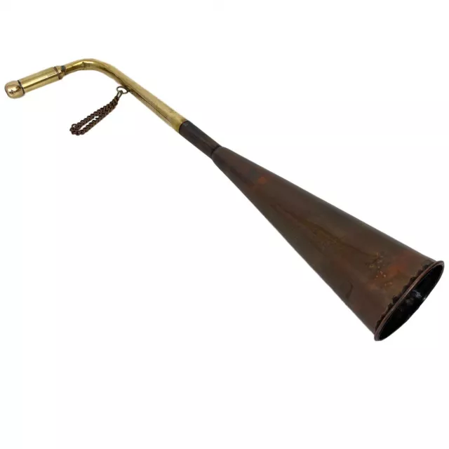 Fonendoscopio estetoscopio trompetilla sirena decoración 35cm estilo antiguo