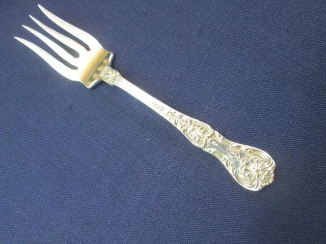 INDIVIDUAL SALAD FORK Vintage GORHAM STERLING 925 silver KING GEORGE pattern EXC