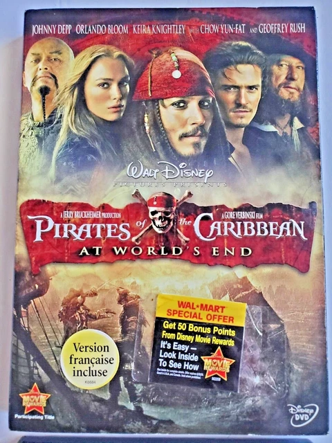 WALT DISNEY PIRATES of the Caribbean At World's End DVD $5.00 - PicClick CA