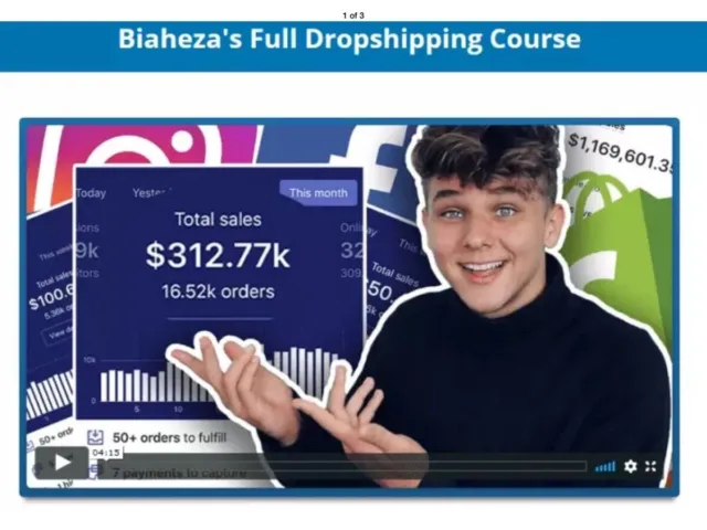 Biaheza's Dropshipping Course (full)