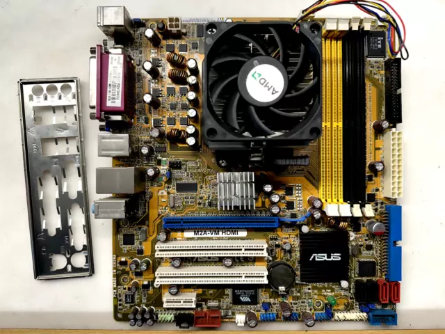 Scheda Madre Cpu Amd Athlon 64 X2 4800 Asus M2A-Vm Hdmi (3054N)