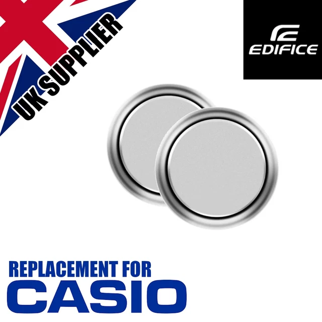 CASIO EDIFICE EFR 533 534 547 102 New Replacement Watch Batteries Set of Two 6.95 PicClick UK