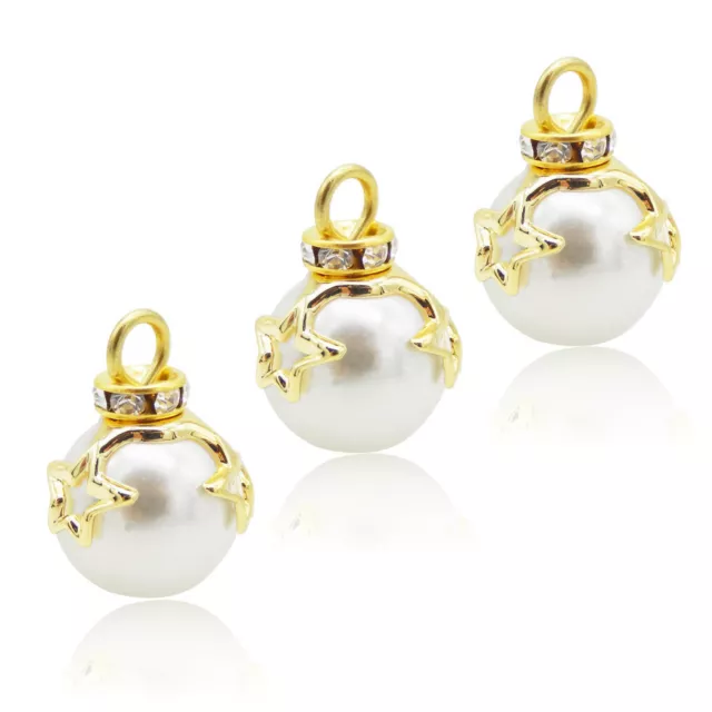 20 Stück Sortiert Größe Kristall Acryl Perle Perlen Charme Anhänger DIY-Zubehör