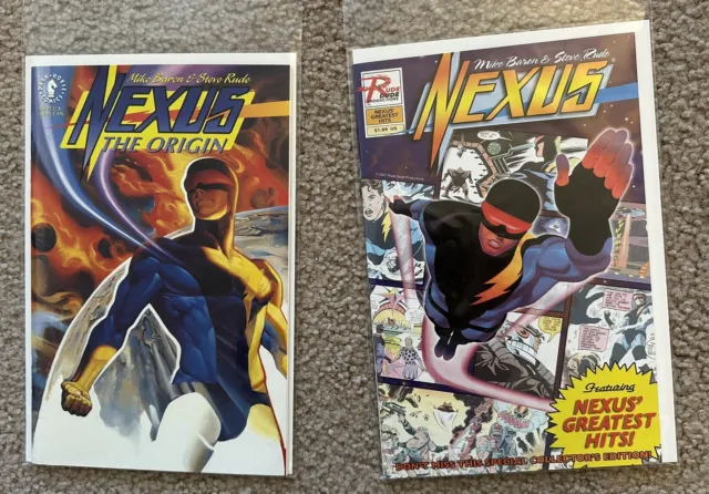 Nexus Greatest Hits; The Origin (Steve Rude, Mike Baron) Dark Horse Comics