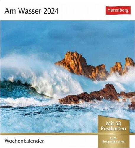 Am Wasser Postkartenkalender 2024|Kalender