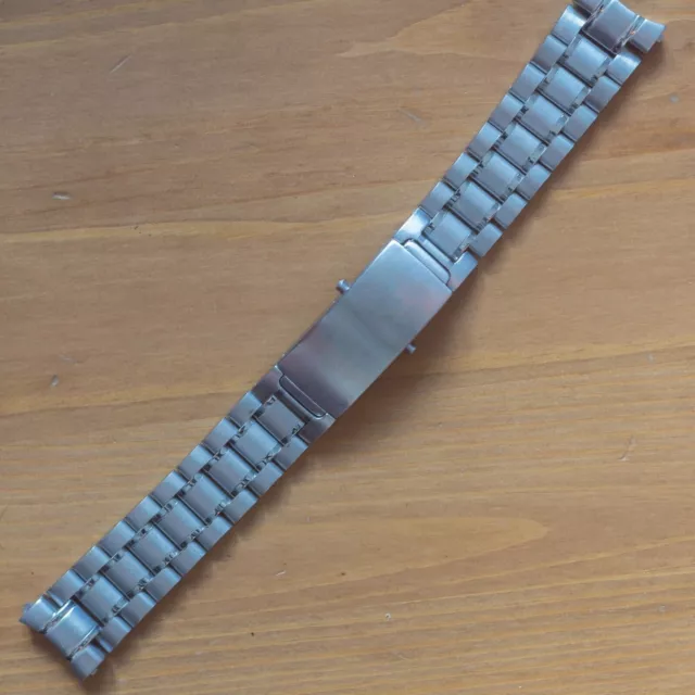 20mm Acier Inoxydable Courbé Fin Bracelet Haut Qualité pour Omega Seamaster