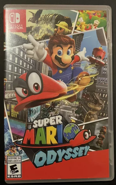 Super Mario Odyssey (Nintendo Switch) Authentic Game with Case