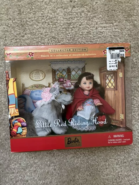 Little Red Riding Hood (Barbie) Kelly Doll Collector Edition NRFB 2001 Mattel