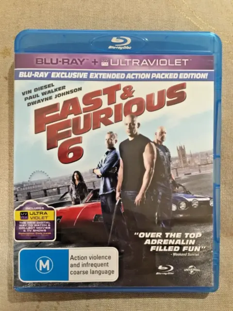 Velocidade Furiosa 6 - Blu-ray - Justin Lin - Vin Diesel - Paul Walker