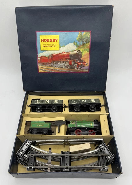 Train Hornby Meccano 3435 – Vintage Années 40, Fonctionne, Made In England