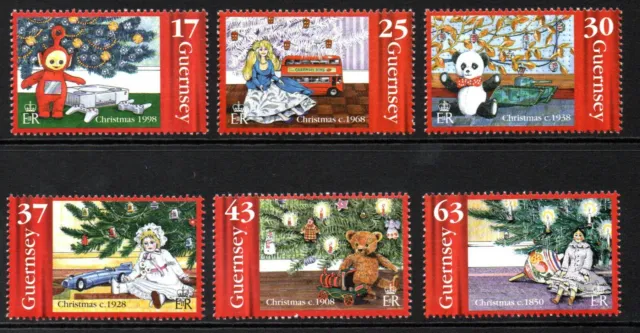 Guernsey 1998 SG 810-815 Introduction of the Christmas Tree  Unmounted Mint MNH