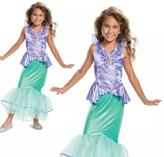 Déguisement Ariel la Petite Sirène™ basique fille, achat de Déguisements  enfants sur VegaooPro, grossiste en déguisements