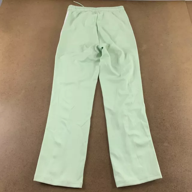 Sergio Tacchini Womens Ava Track Pants Green White Pockets Stripe Active S New 2