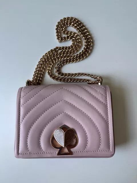 KATE SPADE NICOLA Shearling Twistlock Small Chain Shoulder Bag $275.00 -  PicClick