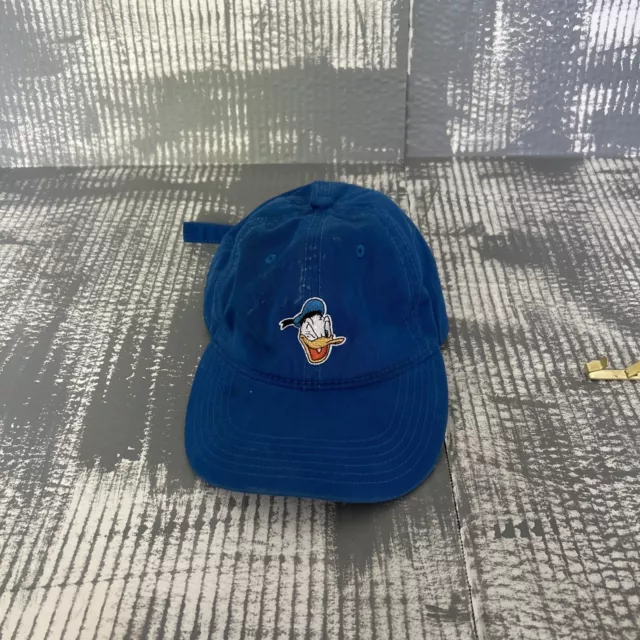 Donald Duck Disney Hat Embroidered Blue