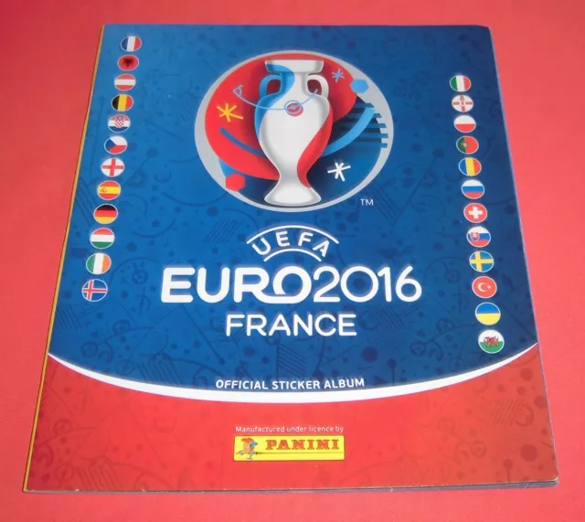 Magazine Album Panini UEFA Euro 2016 France [Vierge] Non Complet Vide * JRF*
