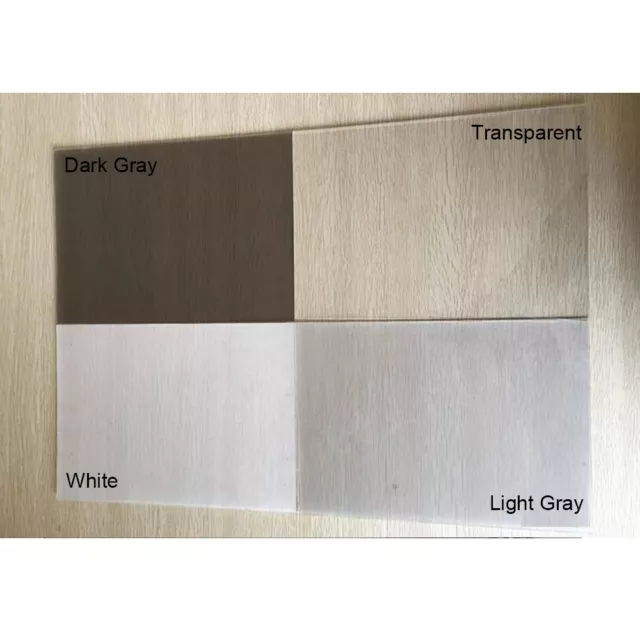 Self Adhesive Holographic Rear Projection Screen Material Window Film 5 Colors
