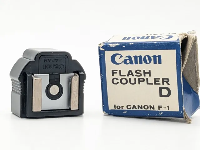 [N MINT Canon Flash Coupler D for Canon F1 F-1 SLR Camera from Japan #30726B