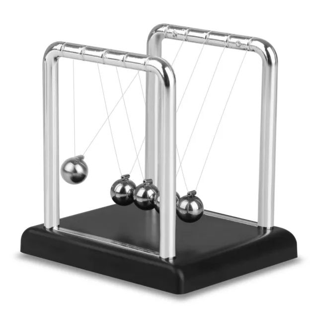 New Newton's Cradle Balance Steel Balls Physics Science Pendulum Ornaments