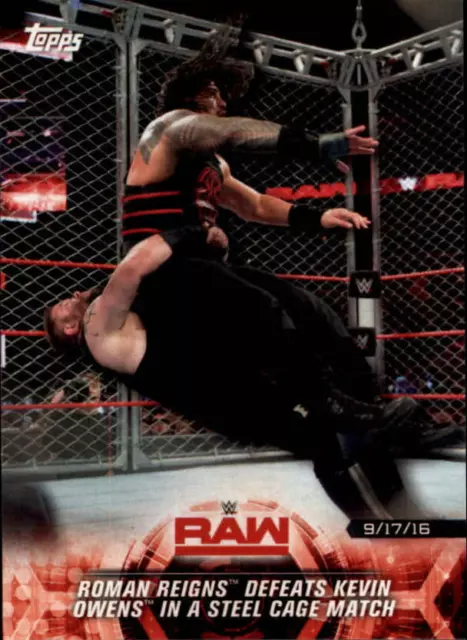 2018 Topps WWE Road to Wrestlemania Base Singles (Pick Your Cards)