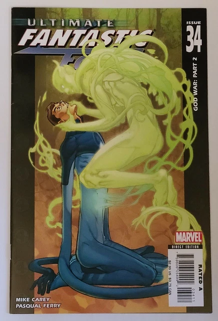 Ultimate Fantastic Four  #34 (Marvel 2007 Series)Nos Est~9.4+Nm Grade Mike Carey