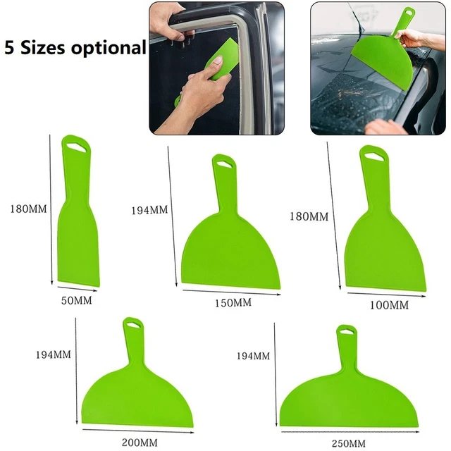 Raspador plástico raspador pintura skimmer mezclador de espátulas 1 PC 2/4/6/8/10 pulgadas