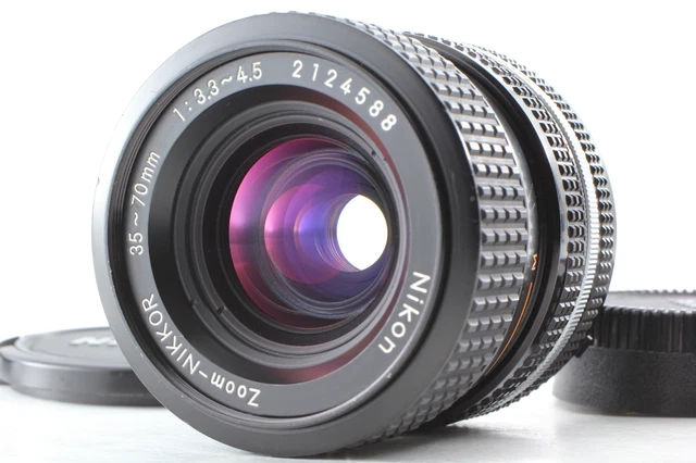 【 Near MINT 】Nikon Ai-s Ais Nikkor 35-70mm f3.3-4.5 MF Zoom Lens From JAPAN