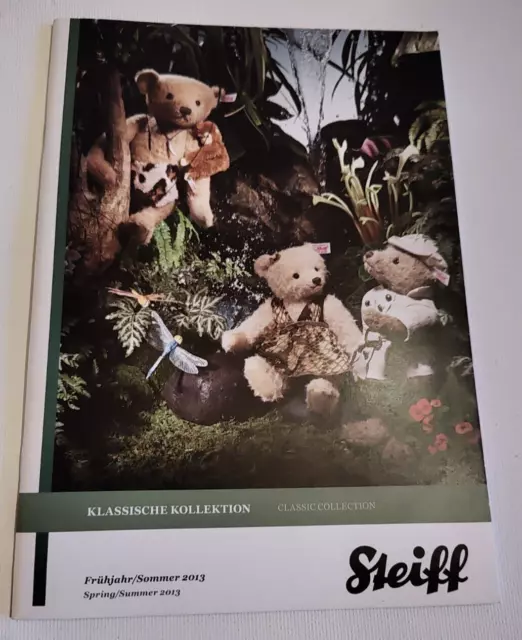 Steiff Collectors - Frühjahr/Sommer 2013 - Katalog - sehr gut erhalten