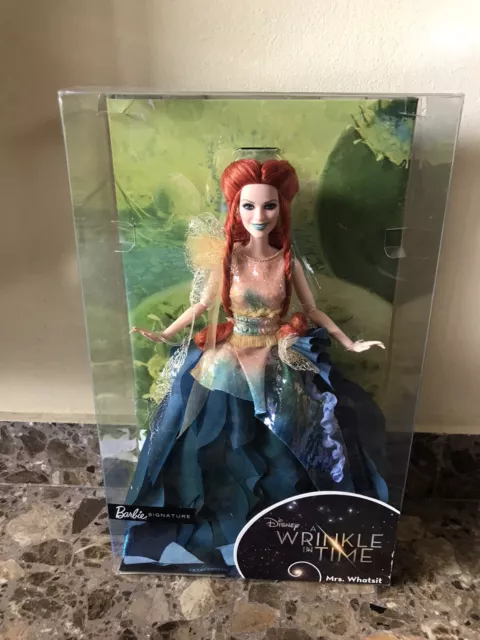 Disney Barbie Collector, muñeca Sra.Qué de "Una arruga en el tiempo"Mattel FPW23