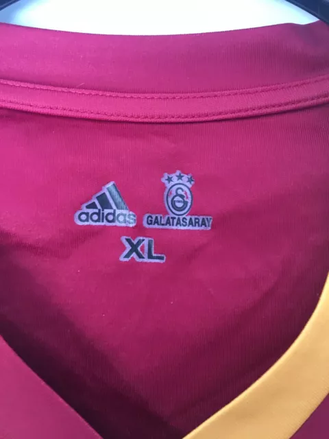 Vintage Galatasaray Home Football Shirt 2008-09 Adidas Mens Xl Rare 3