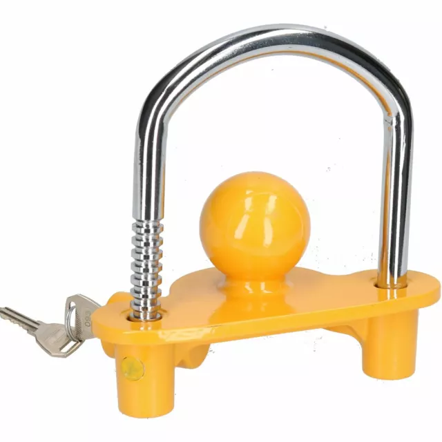 Trailer Ball Hitch Lock Security Coupling For Caravan Trailers Lock 50mm Ball