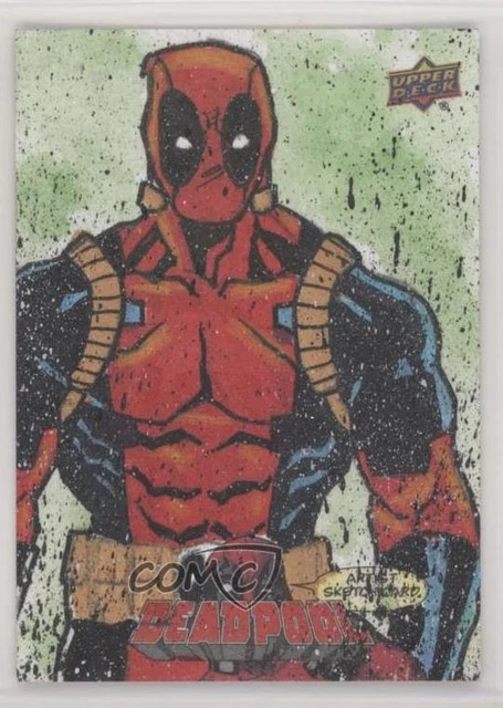 2019 Upper Deck Marvel Deadpool Sketch Cards 1/1 Jeffrey Benitez #SKT Auto 0n8