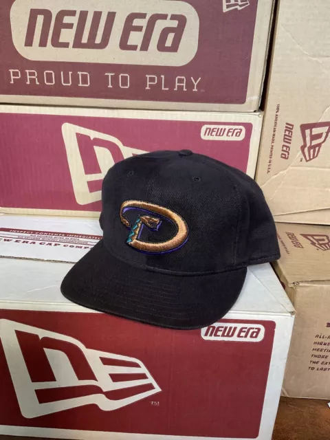 MLB VINTAGE 1998 Diamondbacks Hat Plain No Logos New Era Snapback Cap ...
