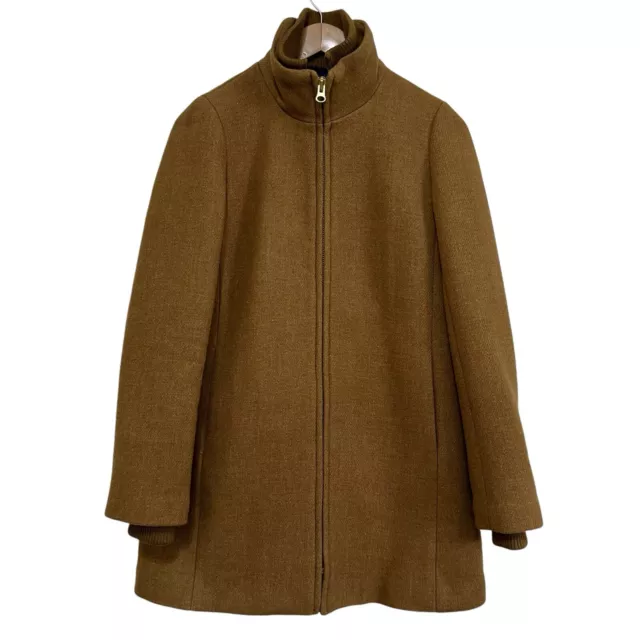 JCREW 350 LODGE Coat Italian Stadium Cloth Wool 14 K0896 Hther Cotton Candy LYH 136.95 PicClick