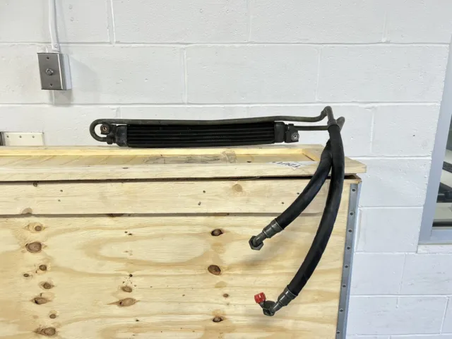 Used OEM BMW Oil Cooler With Hoses