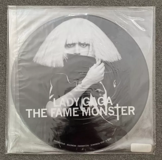 NEW Lady Gaga / The Fame Monster - 2009 - 12” Picture Disc - Interscope Records