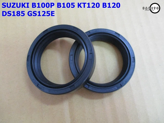 Fit SUZUKI B100P B105 KT120 B120 DS185 GS125E FRONT FORK SEAL SET *sa4005* Fit SUZUKI B100P B105 KT120 B120 DS185 GS125E FRONT FORK SEAL SET *sa4005*