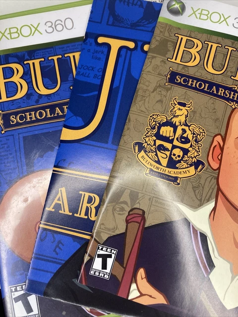 Bully Scholarship Edition (Microsoft XBOX 360 2008) CIB Complete W