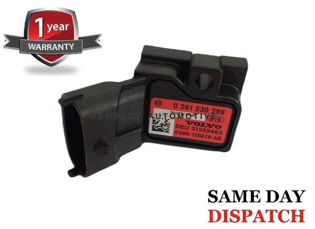 Air Intake Pressure MAP Sensor for Volvo V50 V60 V70 XC60 XC70 XC90 2.0 2.4 2.5