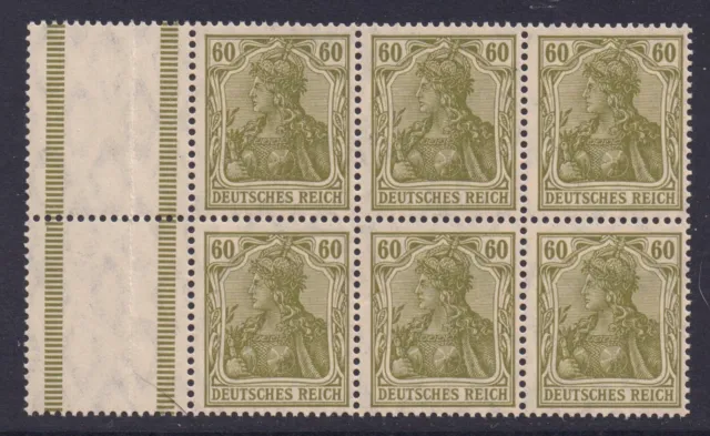 EBS Germany 1921 - H-Blatt 33 aus Markenheftchenbogen - Michel MHB6 Z MNH**