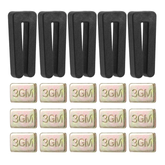 20PCS Ceiling Fan Blade Balancing Kit,Including 5Pcs Resilient Fan Balance CB9C3