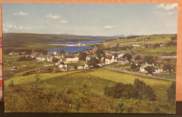 Scotland Lairg and Loch Shin Sutherland - posted 1969