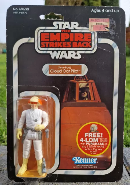 Star Wars Vintage - Cloud Car Pilot- Kenner EsB Moc