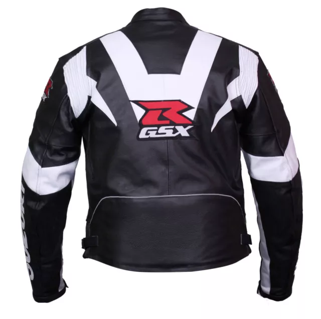 Suzuki GSXR Biker Lederjacke MOTOGP Motorrad Racing Lederjacken 2