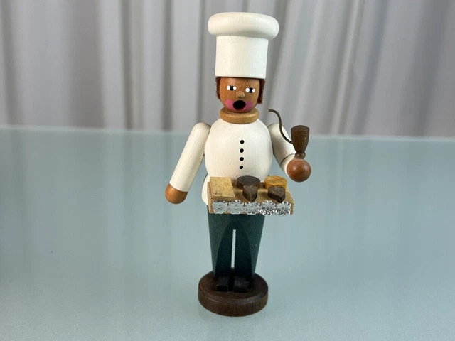 Figurine décorative en bois – Figurine d'homme en bois secouant | Décoration de tableau de bord mobile, parfaite pour l'intérieur de voiture, les tables, les échanges de cadeaux