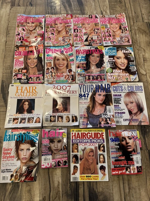 Lot Magazine Y2K MAGAZINE LOT Hairstyle Sophisticates & More Rare!! 2002-2007 £98.69 ...