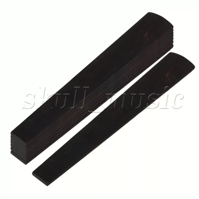 10 Pieces Old Ebony 4/4 Full Size Violin Fingerboard Violin Parts