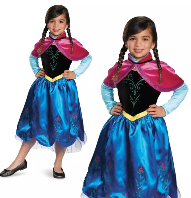 Disney Officiel Deguisement Vaiana Enfant Deluxe, Déguisement Princesse  Fille en taille S : : Jeux et Jouets